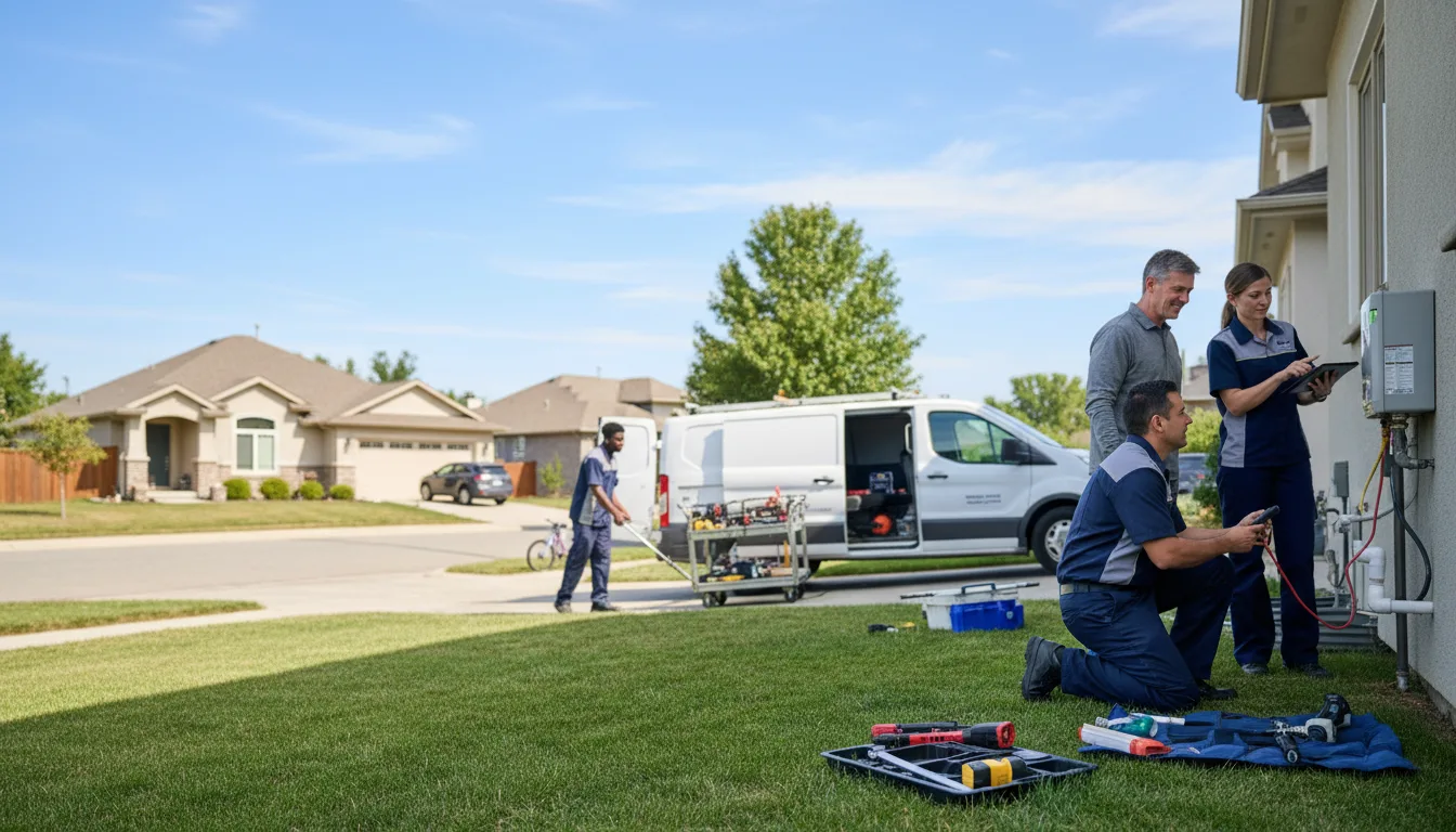 Tankless water heater service in Hunker, PA